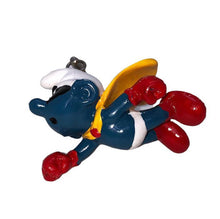 Load image into Gallery viewer, 80’s NOS Super Smurf Figural Keychain