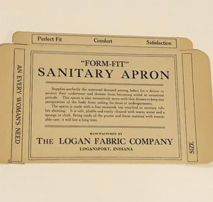 1900’s Unused Sanitary Apron Box