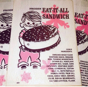 50’s/60’s Eat it All Ice Cream Sandwich Bags