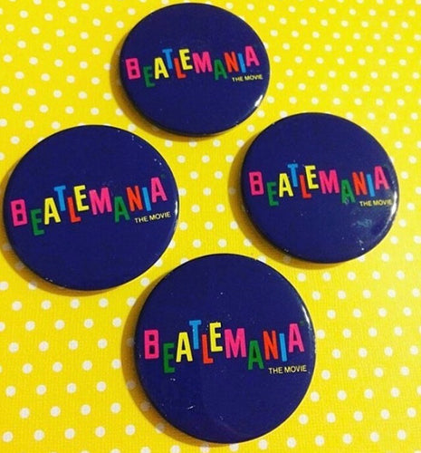 NOS Beatlemania Pinback Buttons