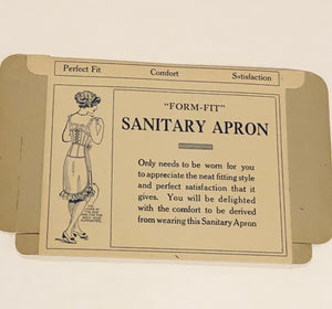 1900’s Unused Sanitary Apron Box