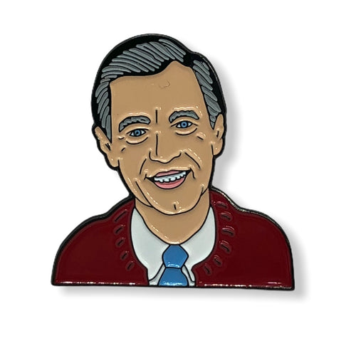 Mister Rogers Neighborhood Enamel Pin