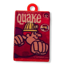 Load image into Gallery viewer, HTF Quake Cereal Box Vending Charm