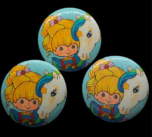 1983 Rainbow Brite Pinback Button NOS