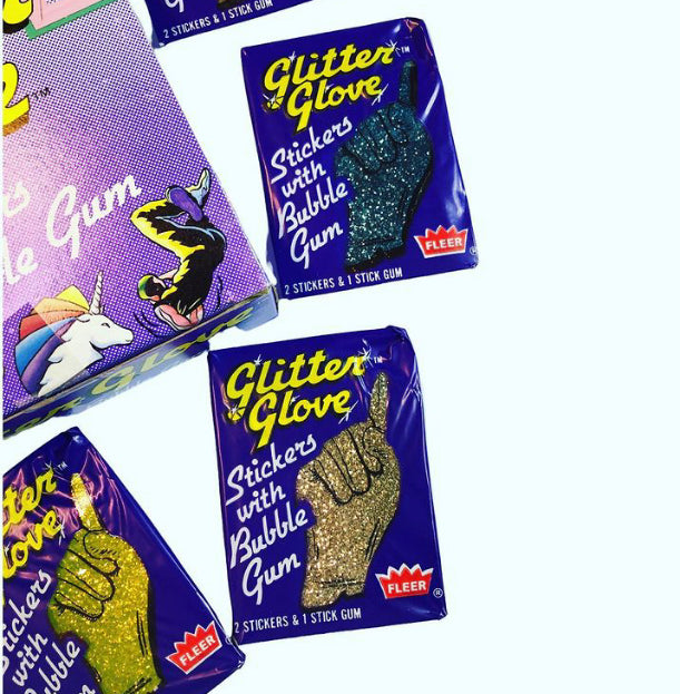 Retro Glitter Sticker — The Lagoons