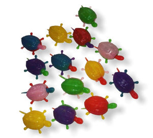 3pcs Random Color Tiny Bobble Head Turtles