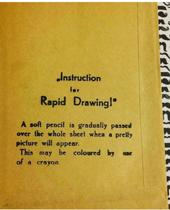 1930’s Rapid Draughtsman Activity Book