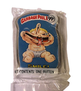 1986 Garbage Pail Kids Sealed Pinback Button Choice