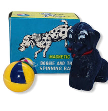 Load image into Gallery viewer, NOS Dime Store Magnetic Dog with Ball