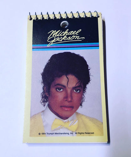 1984 Unused Michael Jackson Memo Book