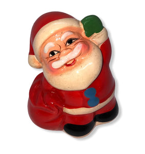 NOS Paper Mache Santa Claus Pencil Sharpener