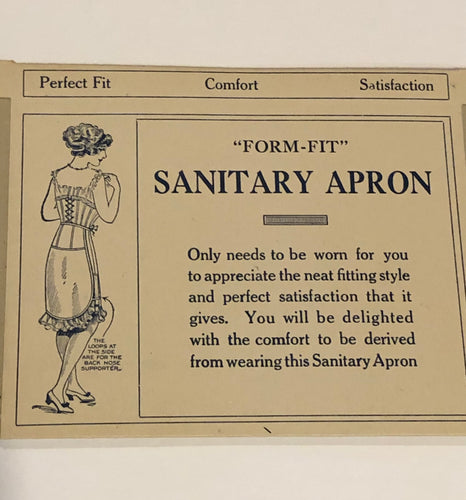 1900’s Unused Sanitary Apron Box