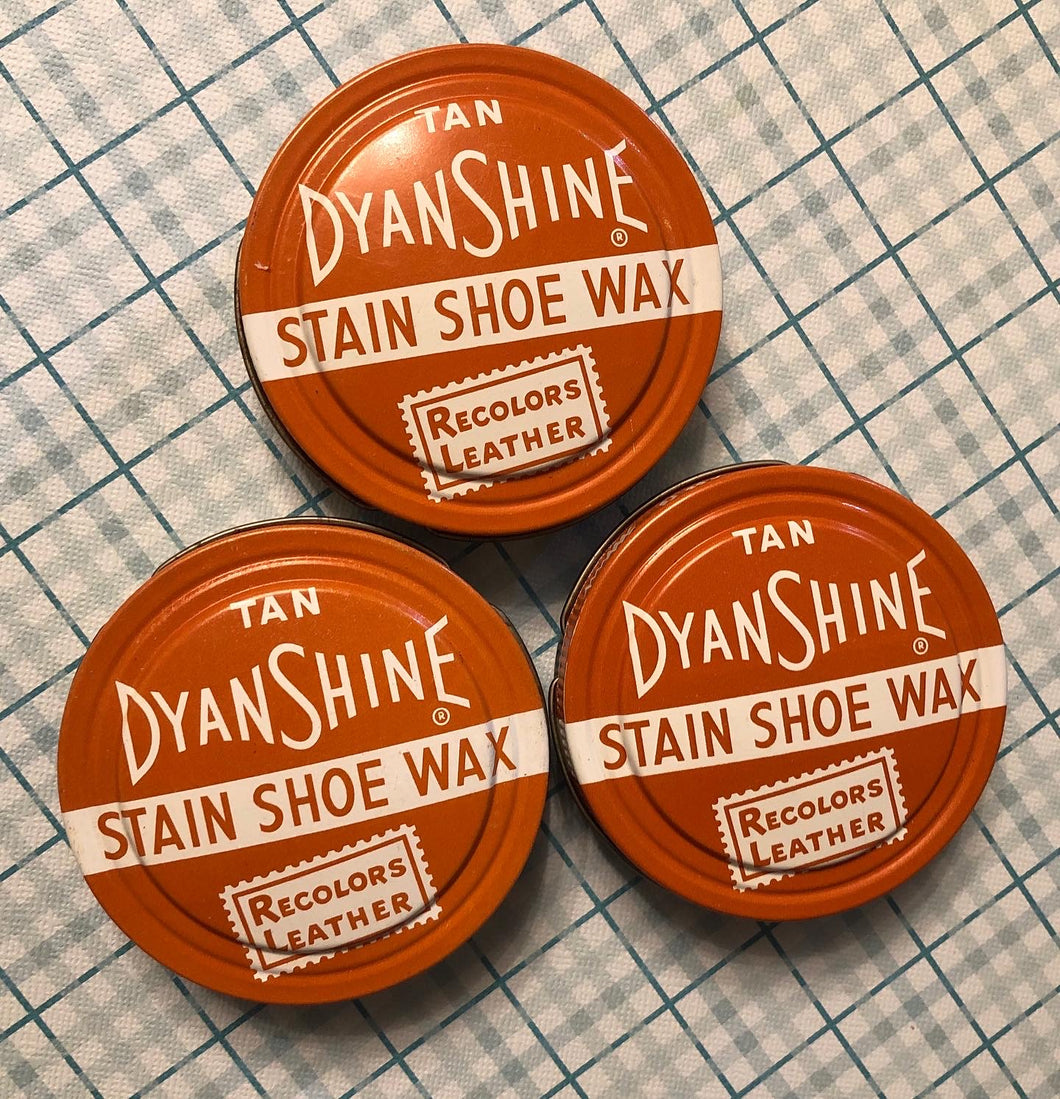 1950’s Dyan Shine Shoe Polish Wax Tin