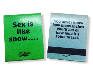 Funny 1970’s NOS Matchbooks