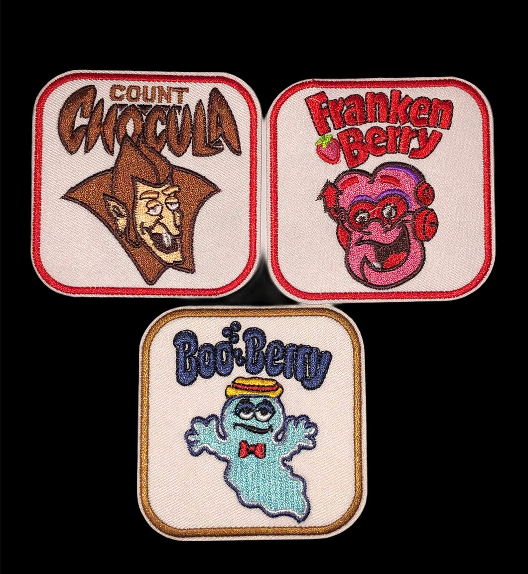 General Mills Cereal Monster Iron Patches