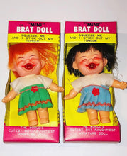 Load image into Gallery viewer, 1967 NOS Brat Dolls