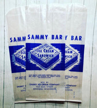 Load image into Gallery viewer, 1950’s NOS Sammy Ice Cream Bar Glassine Wrapper