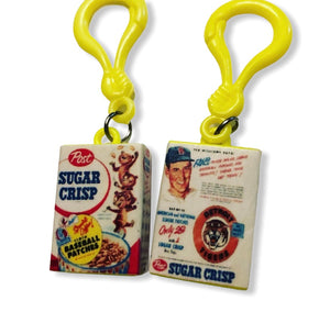 Sugar Crisp Cereal Box Vending Charm