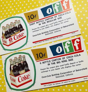 Mid Century Coca Cola Coupon