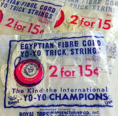 1950’s NOS Royal Yo Yo Replacement Strings