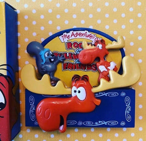 Rocky and Bullwinkle Magnet Set