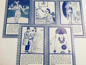 1941 Blind Date Arcade Cards NOS