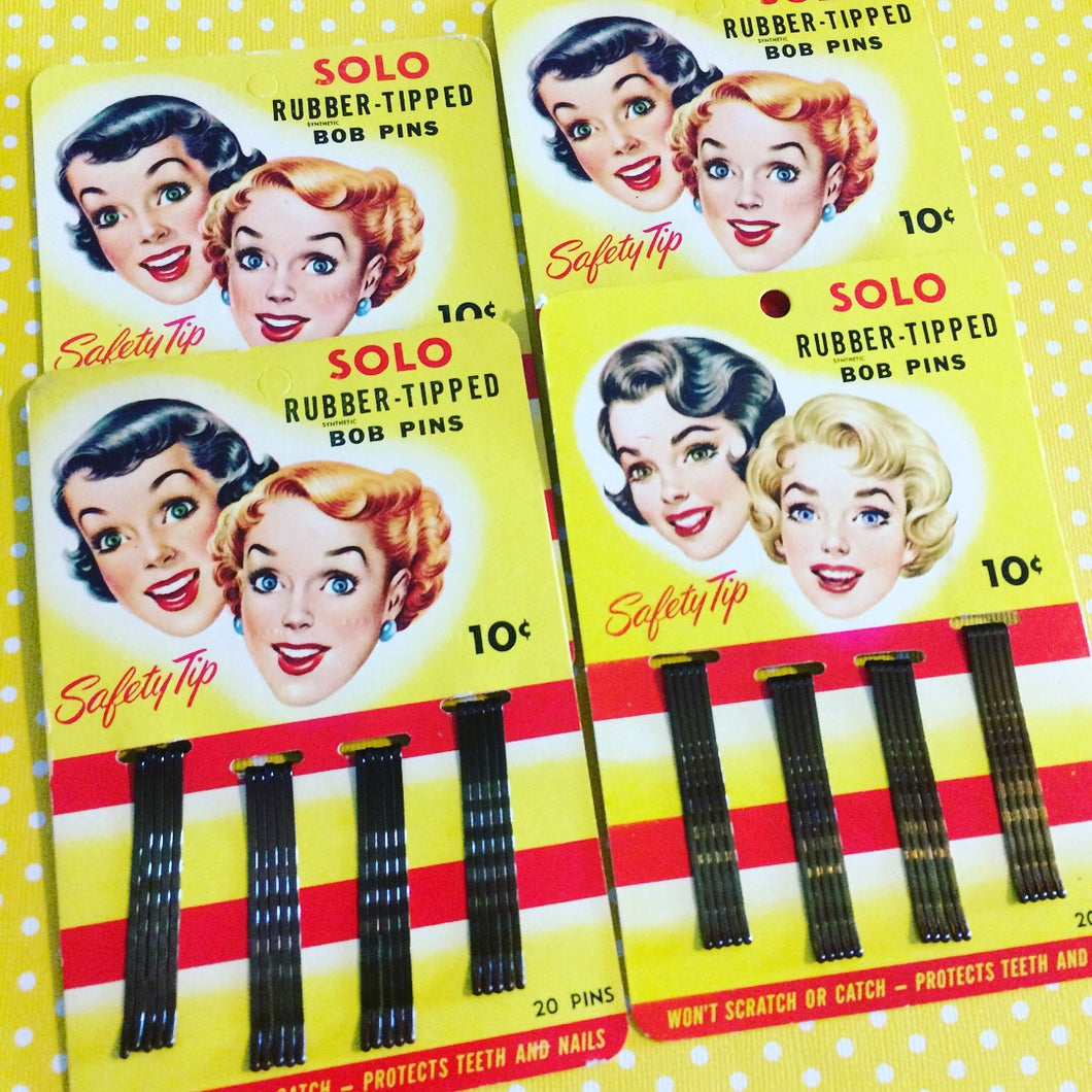 1951 Unused Solo Bobby Pins