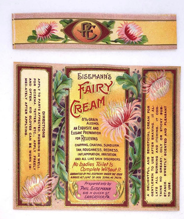 1900’s Fairy Cream Label Set