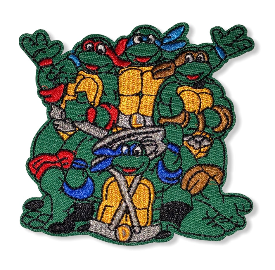 Teenage Mutant Ninja Turtles Iron On Patch