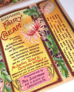 1900’s Fairy Cream Label Set