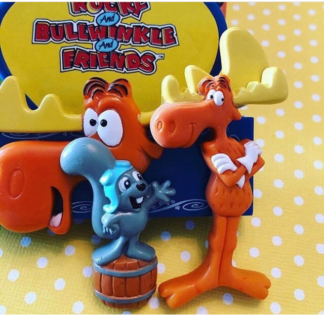 Rocky and Bullwinkle Magnet Set