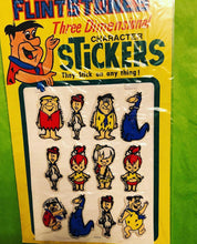 Load image into Gallery viewer, 1977 Flintstones NOS Puffy Stickers