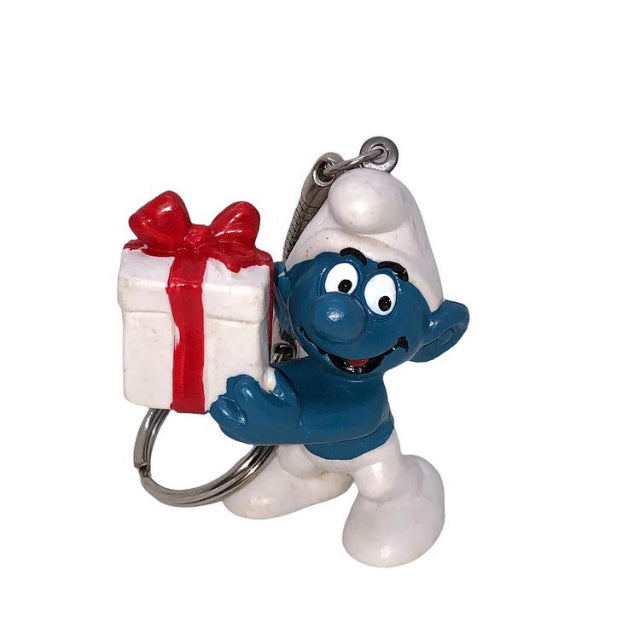 80’s NOS Jokey Smurf Figural Keychain