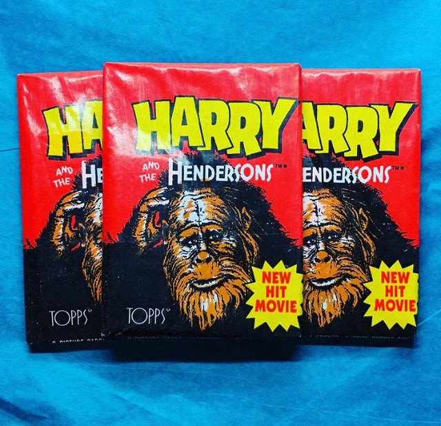 1987 Harry & The Hendersons Trading Cards