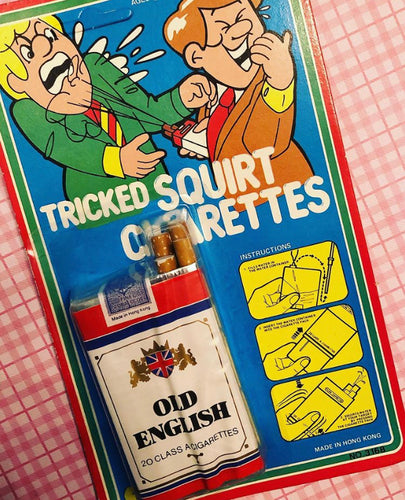 Vintage Trick Squirting Cigarette Toy