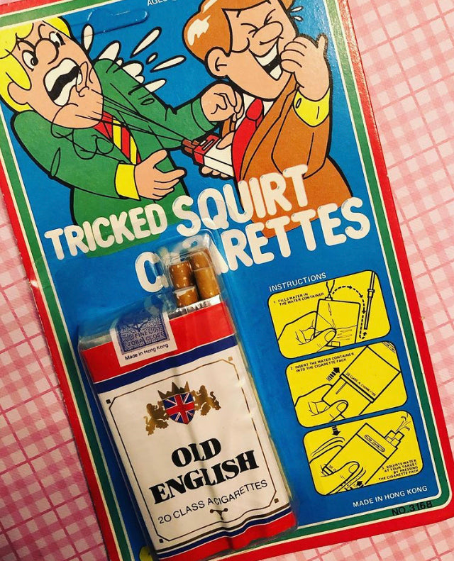 Vintage Trick Squirting Cigarette Toy