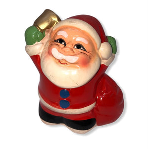 NOS Paper Mache Santa Claus Pencil Sharpener