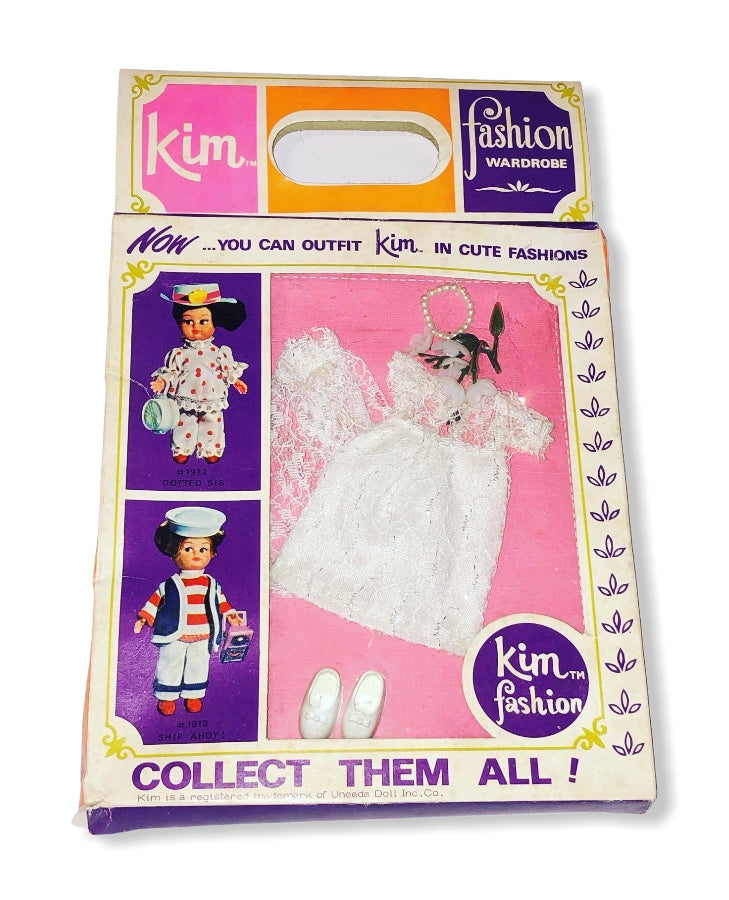 1970 Uneeda NOS Kim Doll Wedding Dress