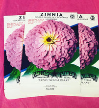 Load image into Gallery viewer, Unused 1950’s Zinnia Seed Packet