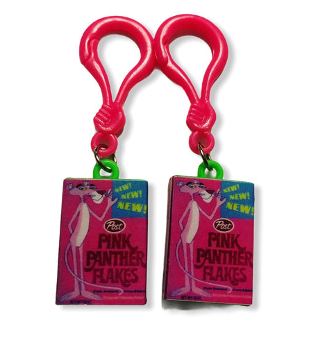 HTF Pink Panther Cereal Box Clip Charm