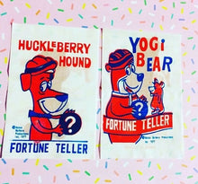 Load image into Gallery viewer, 1977 Huck and Yogi Bear Fortune Tellers