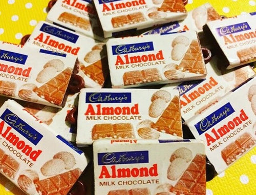 1970s Cadbury Almond Bars