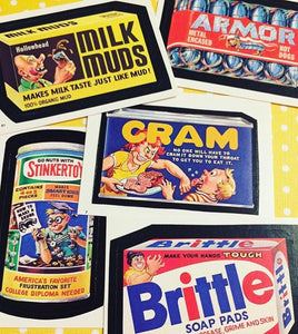 1986 Unopened Wacky Packages Pack