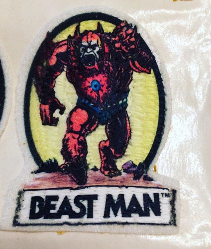 1980s Beast Man Iron On Patch